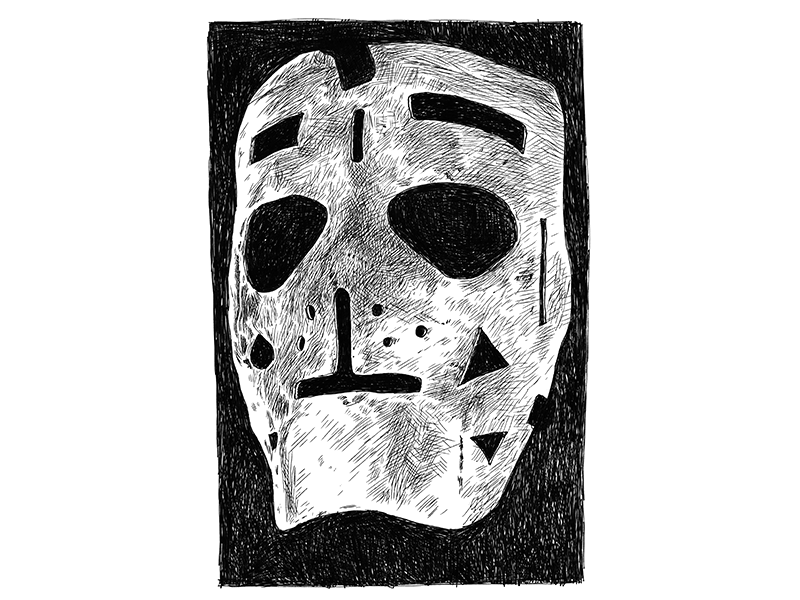 Terry Sawchuk's Mask