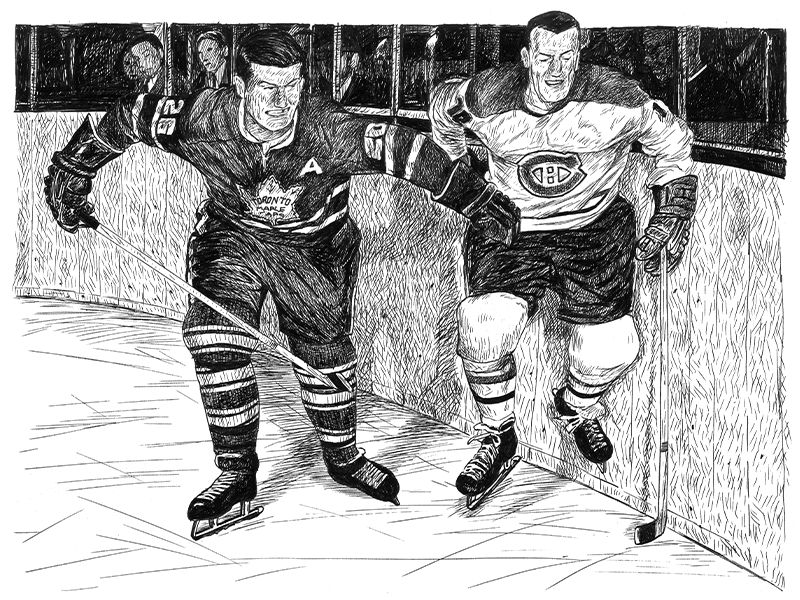 Allan Stanley, Claude Provost